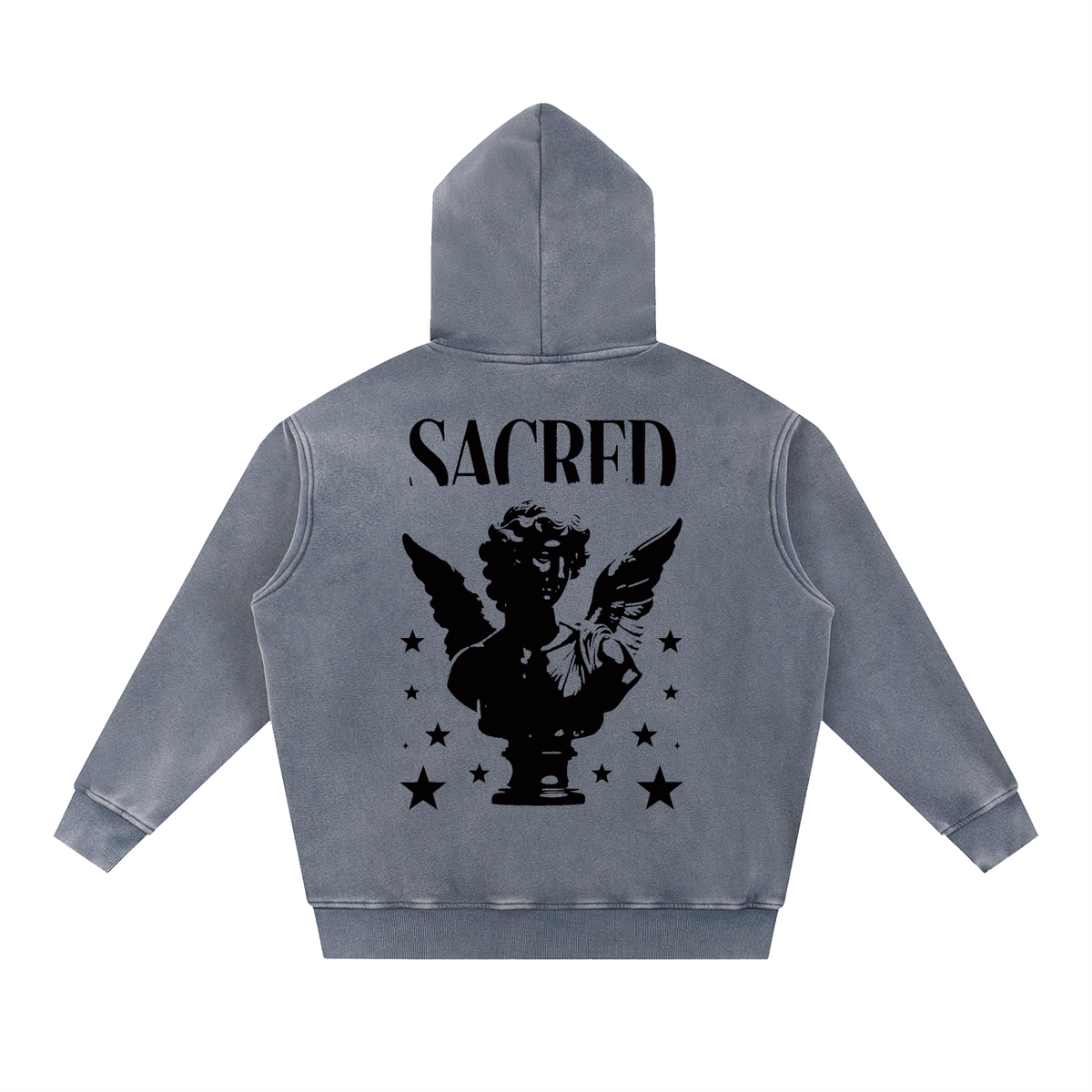 Stay Woke-FabricFolk Fleece Scared Oversize Hoodie