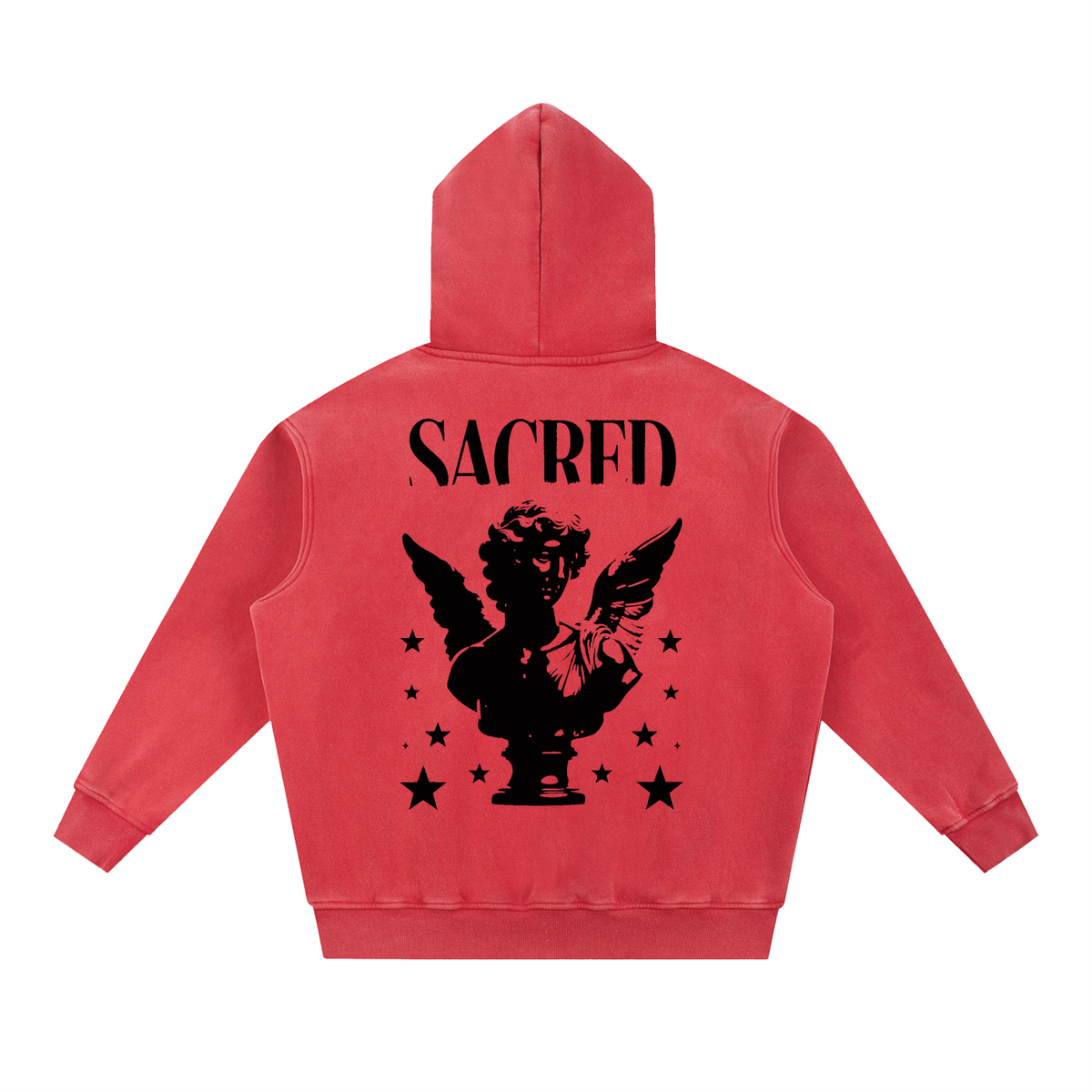 Stay Woke-FabricFolk Fleece Scared Oversize Hoodie