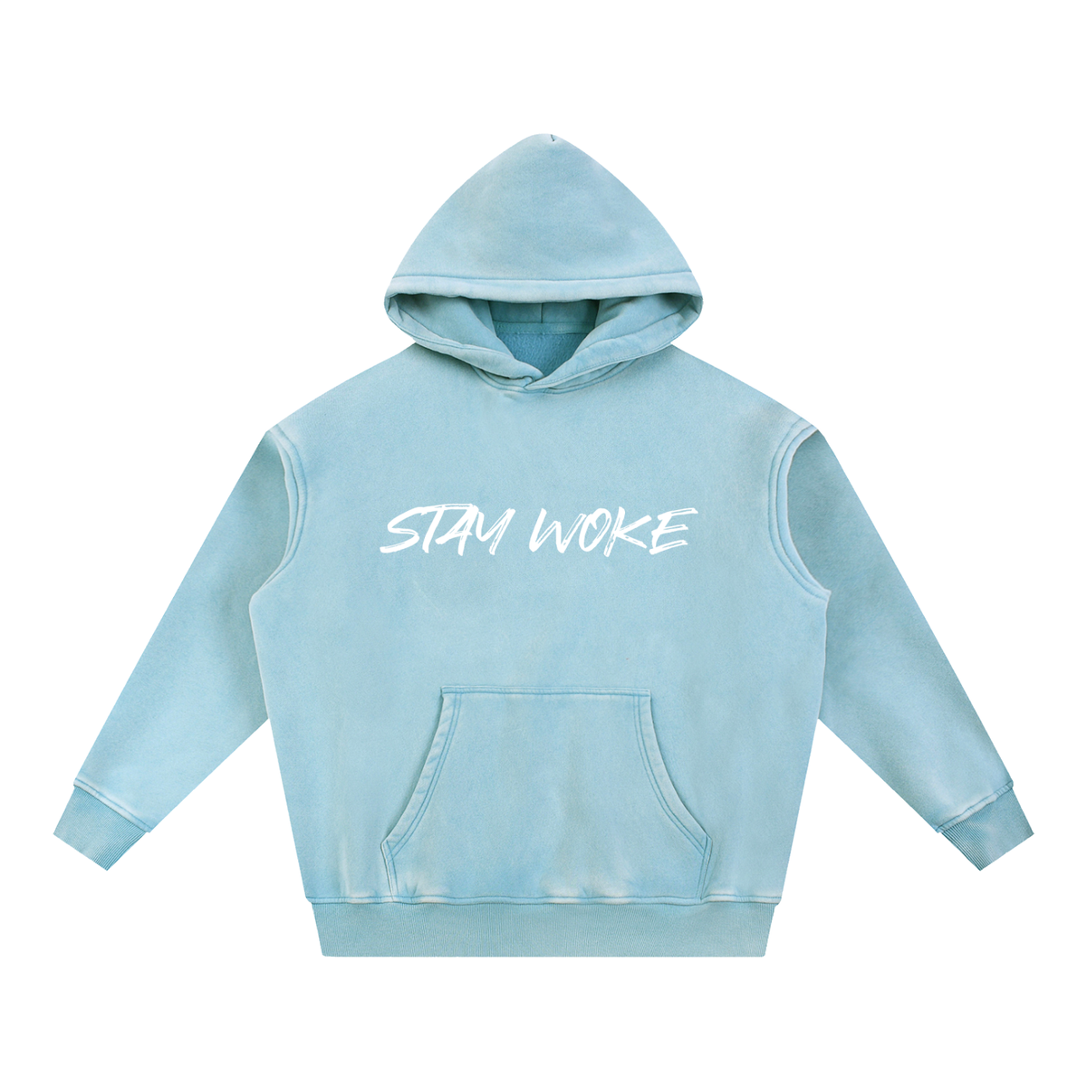 Stay Woke-FabricFolk Fleece Scared Oversize Hoodie