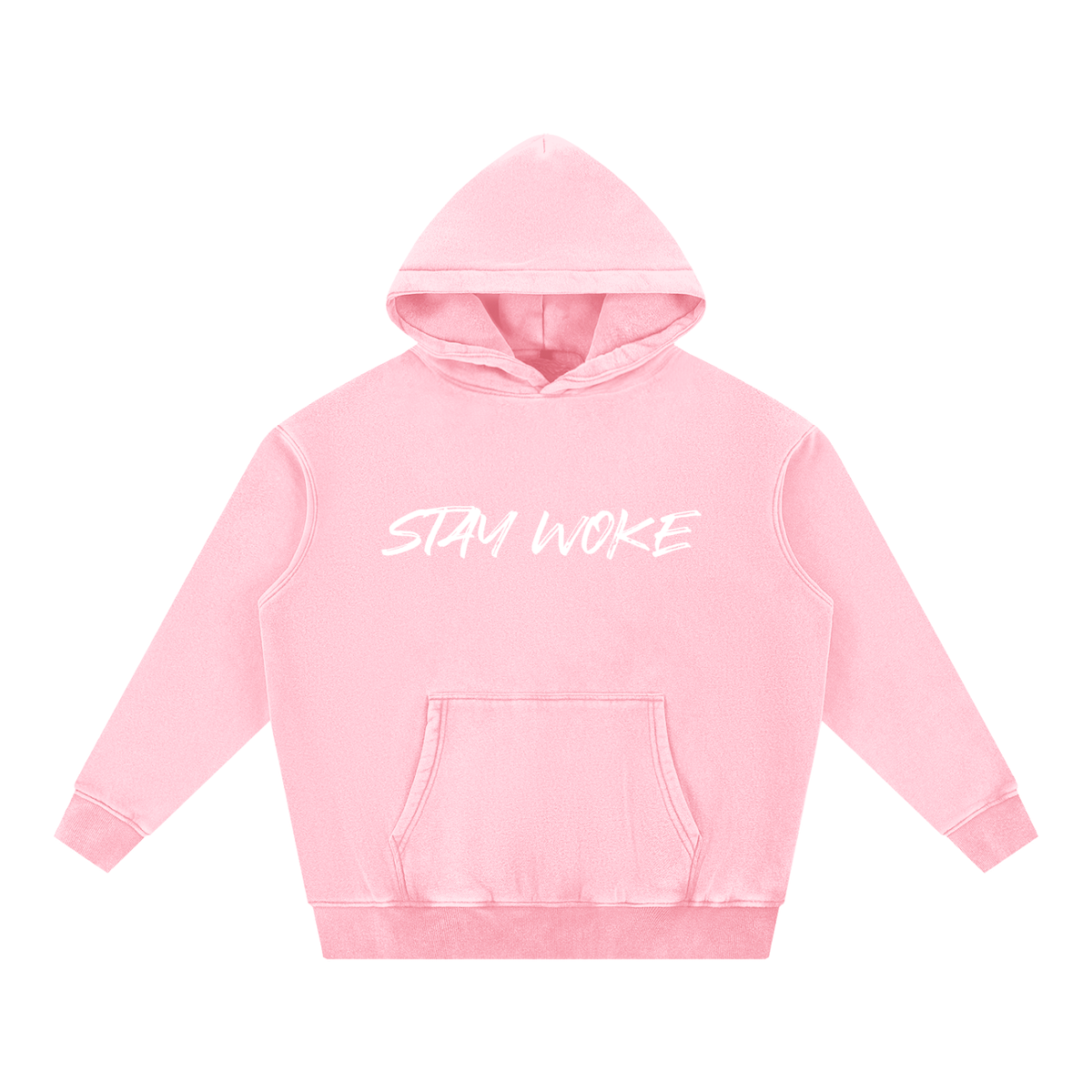 Stay Woke-FabricFolk Fleece Scared Oversize Hoodie