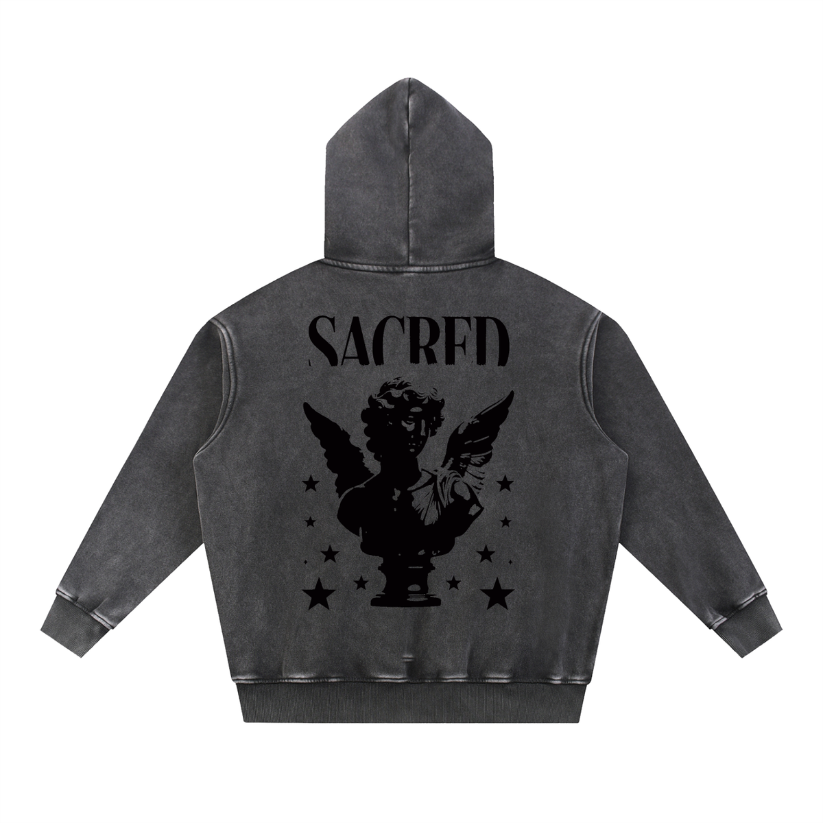 Stay Woke-FabricFolk Fleece Scared Oversize Hoodie
