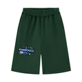 FabricFolk Raw Edge Fleece Shorts