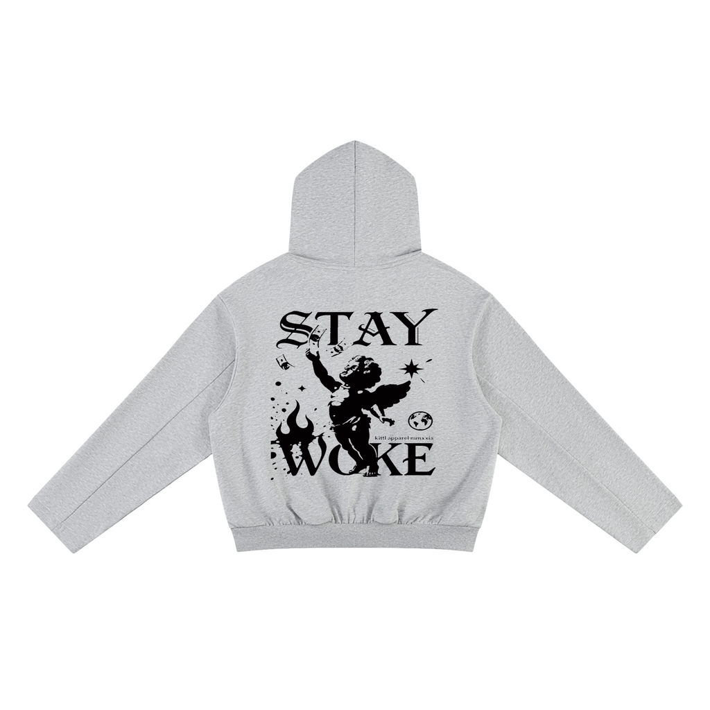 FabricFolk-StayWoke Drop Shoulder Hoodie