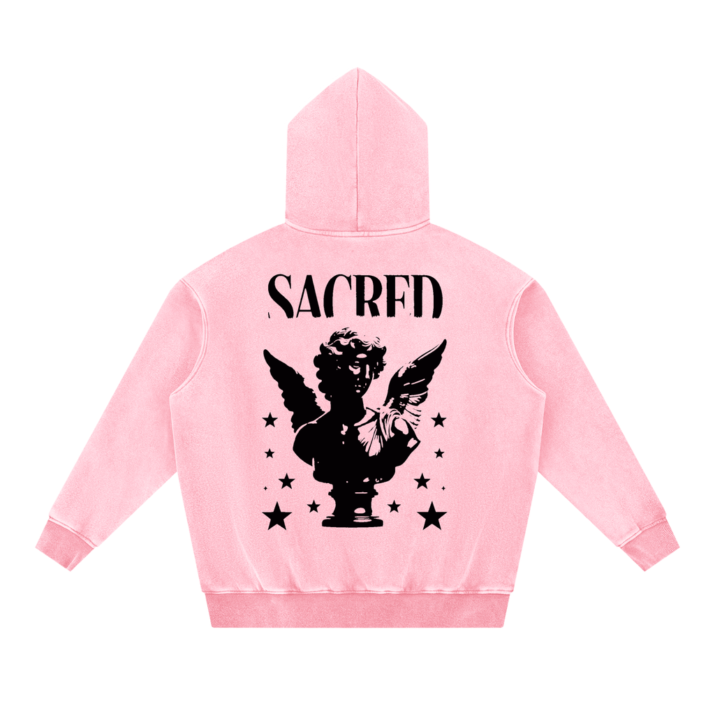 Stay Woke-FabricFolk Fleece Scared Oversize Hoodie