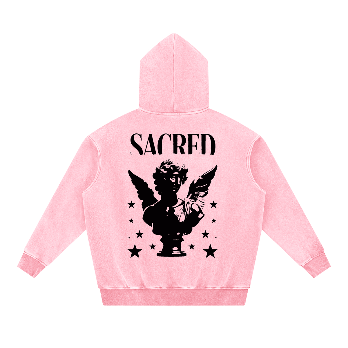 Stay Woke-FabricFolk Fleece Scared Oversize Hoodie