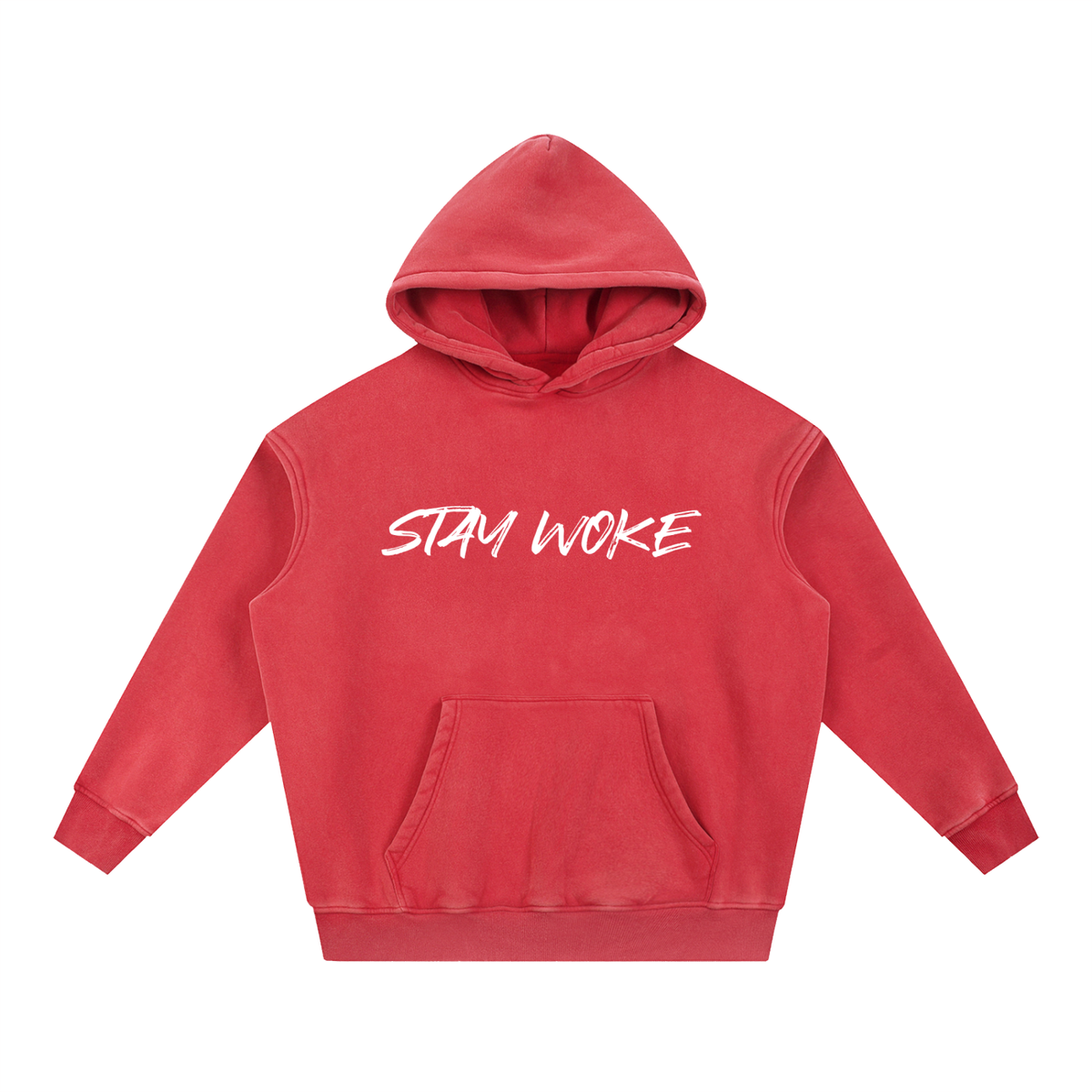 Stay Woke-FabricFolk Fleece Scared Oversize Hoodie