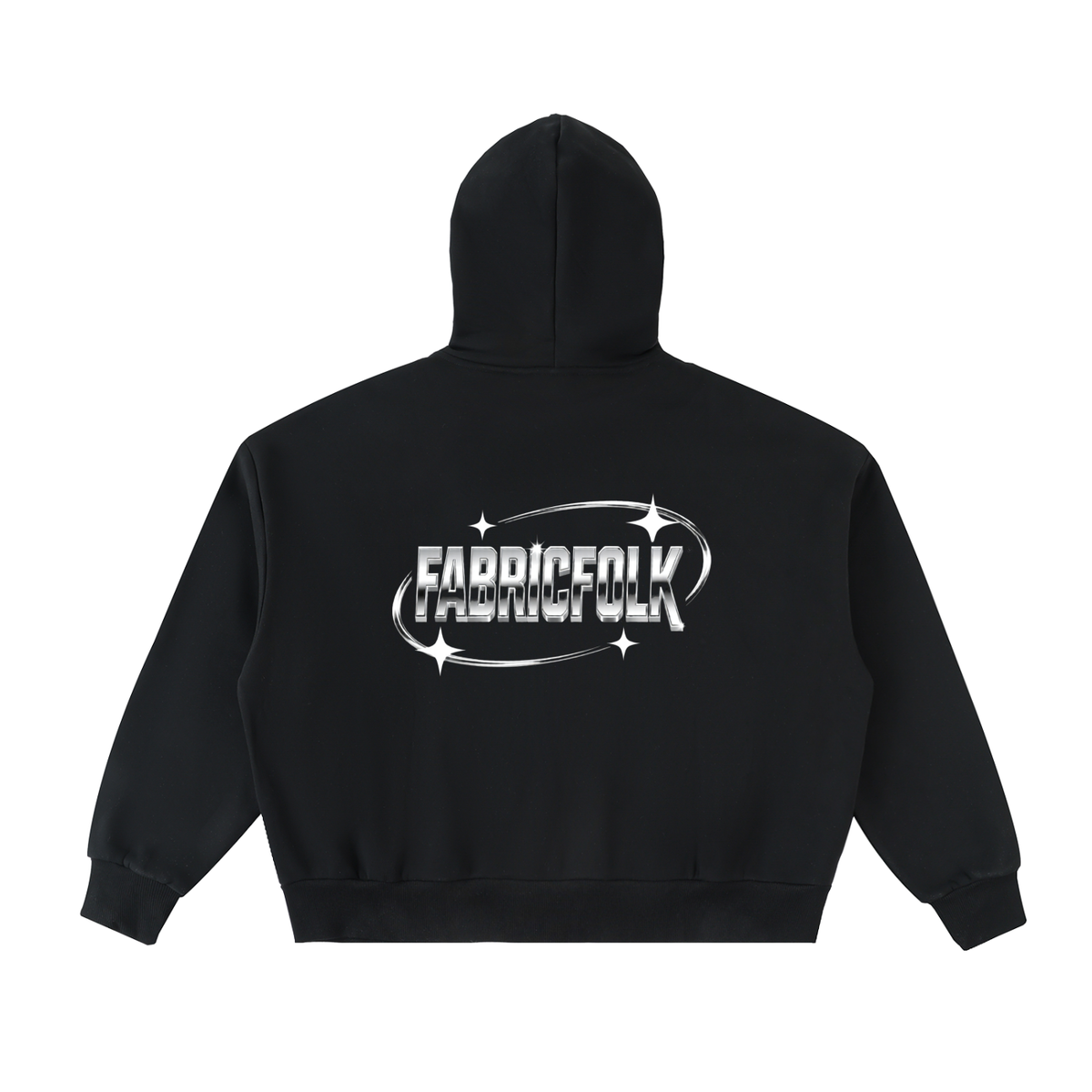 Enigma FabricFolk Full-Zip Boxy Hoodie