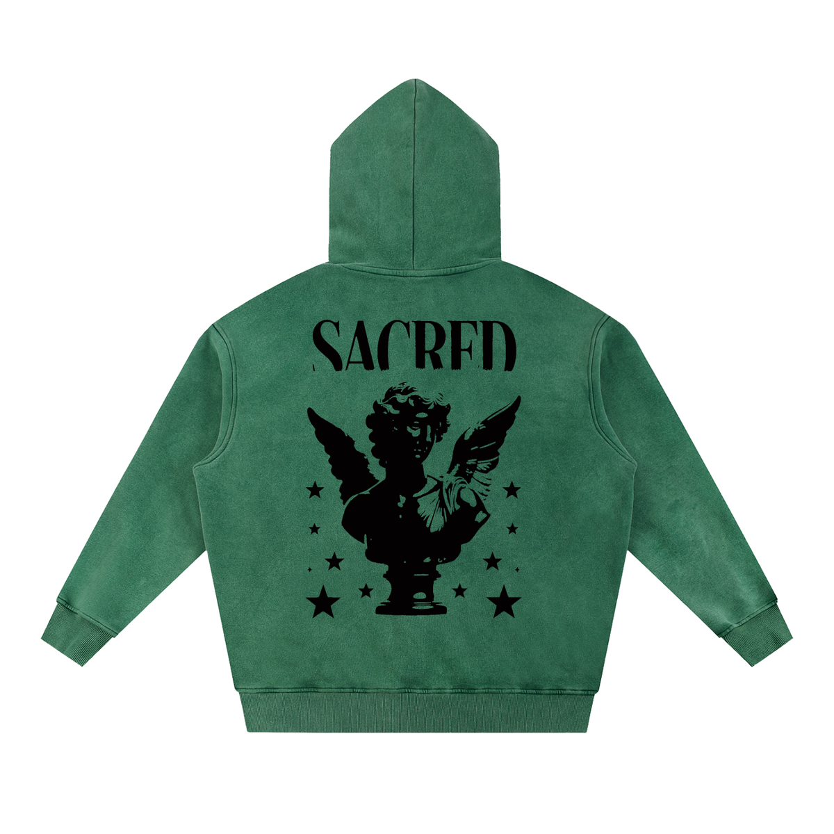 Stay Woke-FabricFolk Fleece Scared Oversize Hoodie